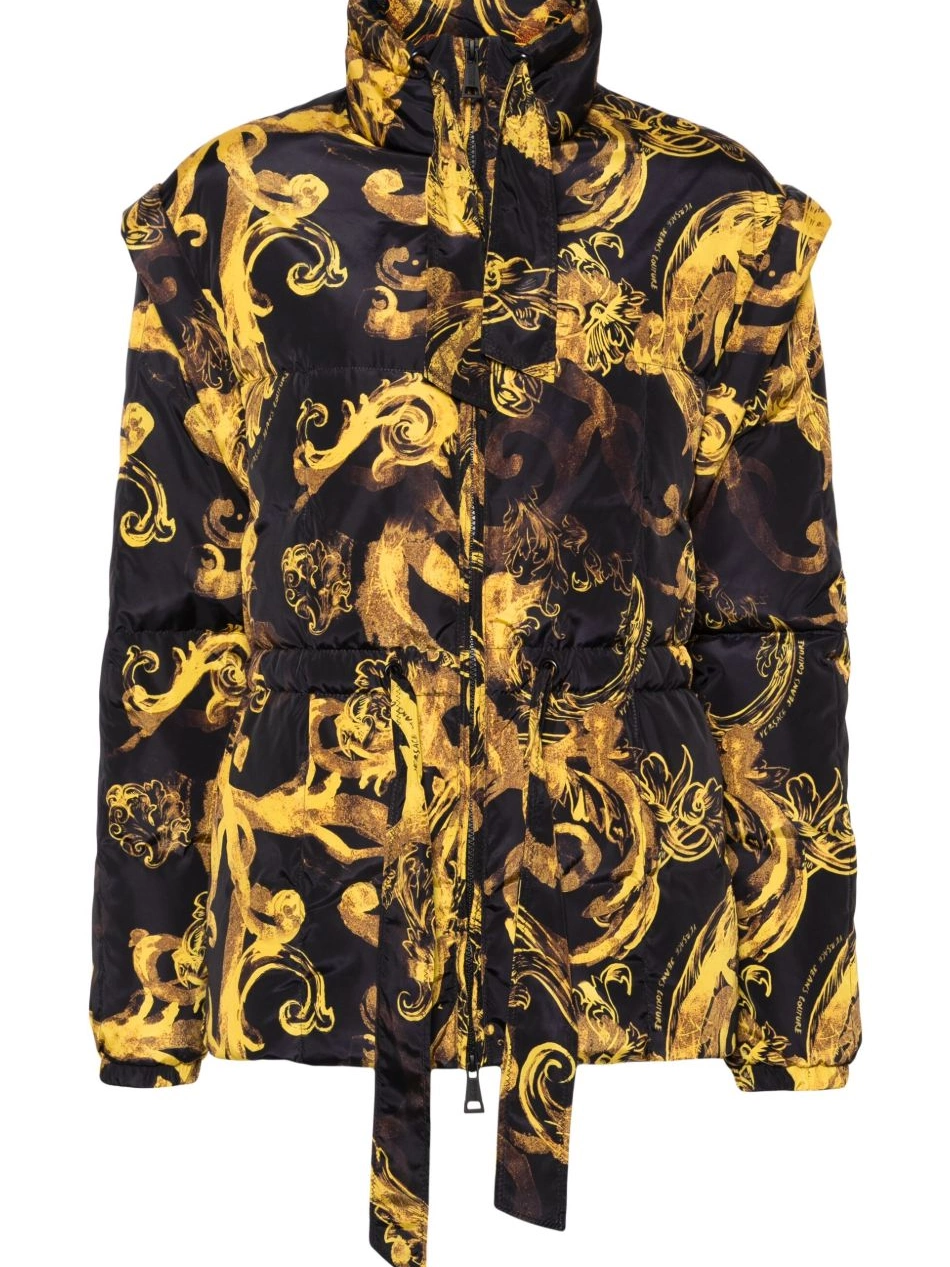 Barocco-print Versace Jeans Couture jacket down Women 0702